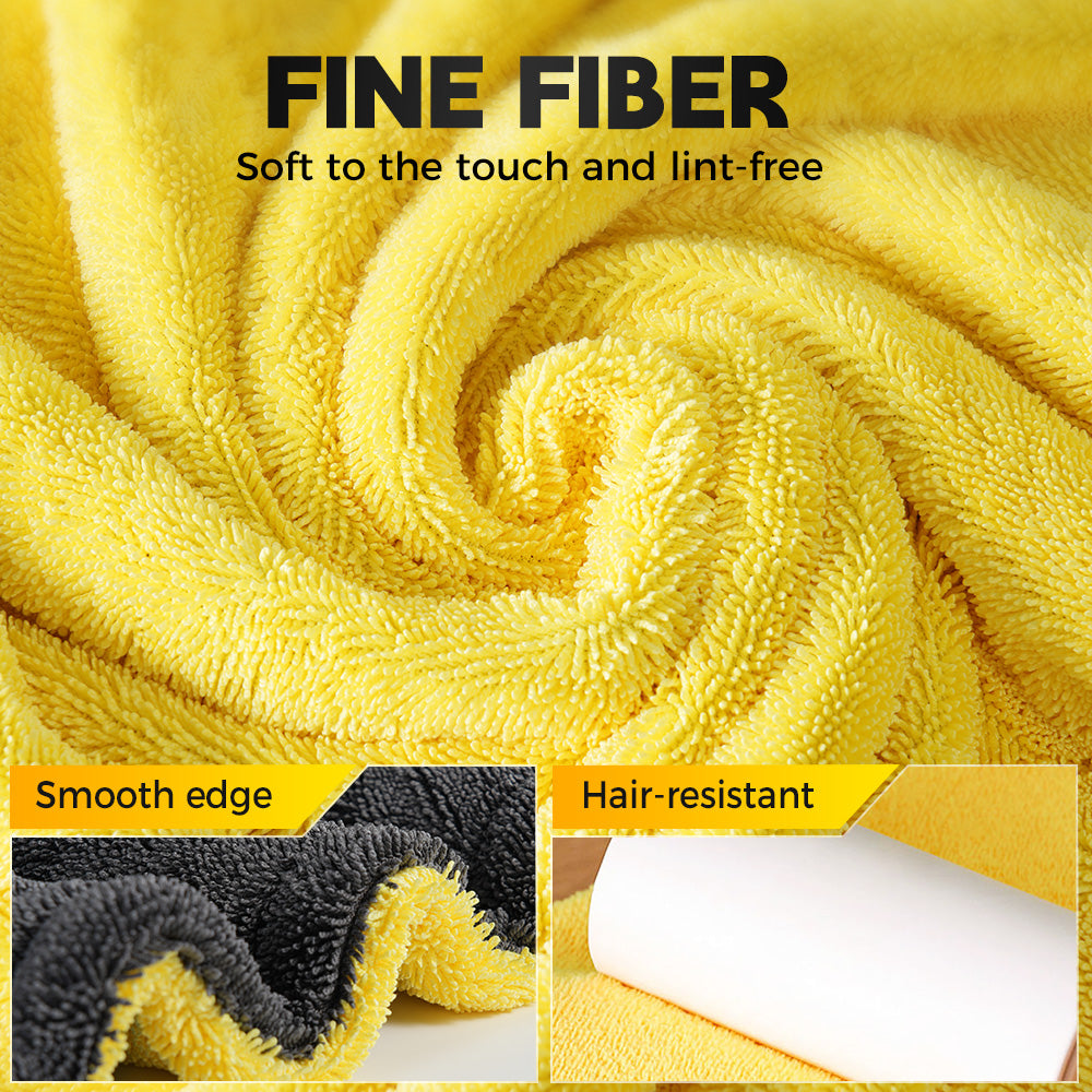 Toretark® Double-sided Microfiber Absorbent Towel