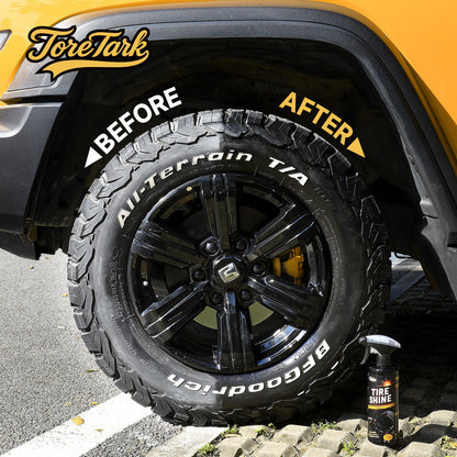 Instant Stain Resistant & Long-Lasting Tire Shine Spray