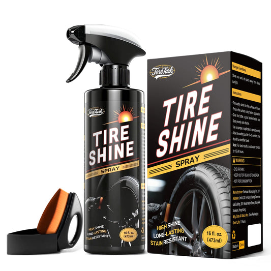 Instant Stain Resistant & Long-Lasting Tire Shine Spray