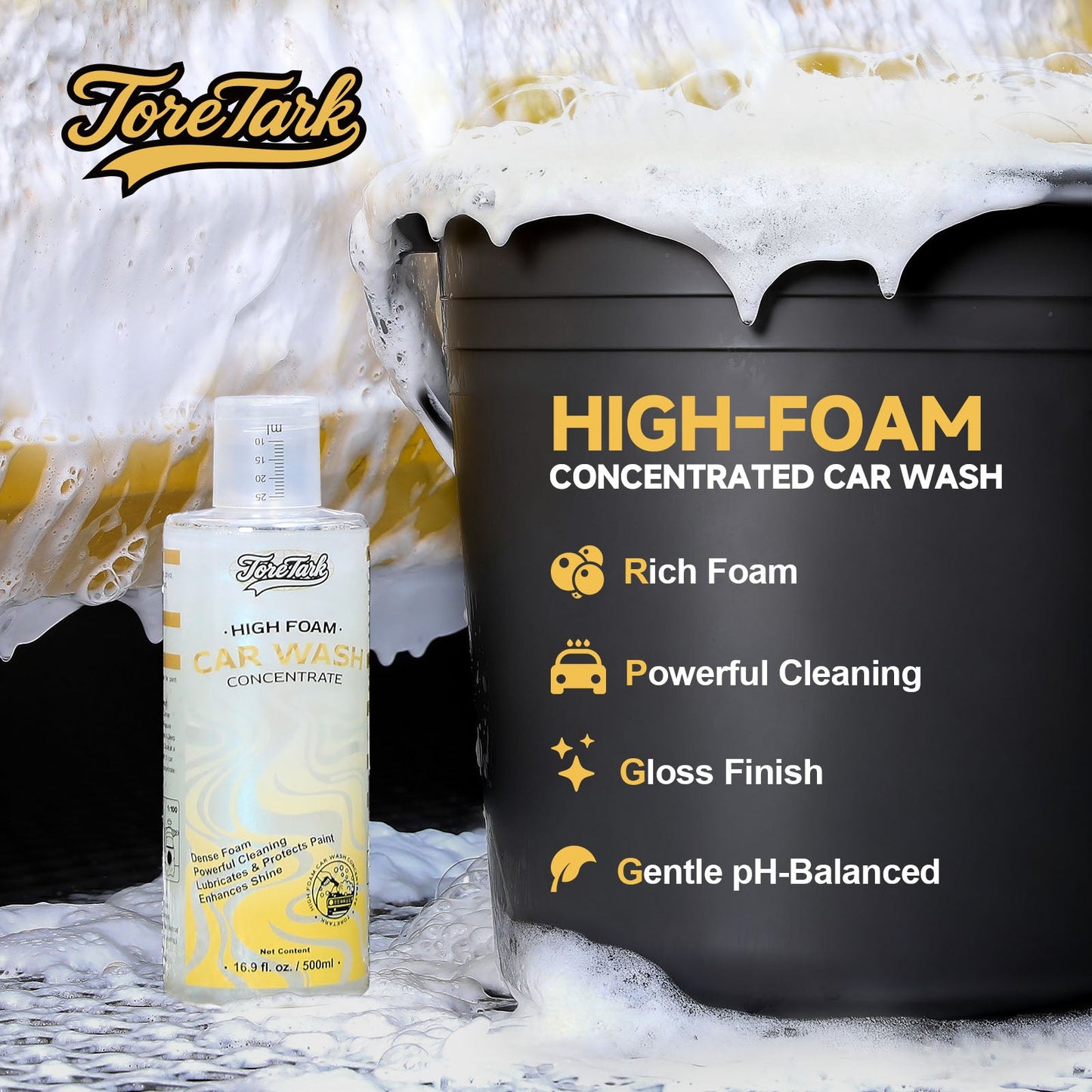 High-Foam Car Wash Concentrate