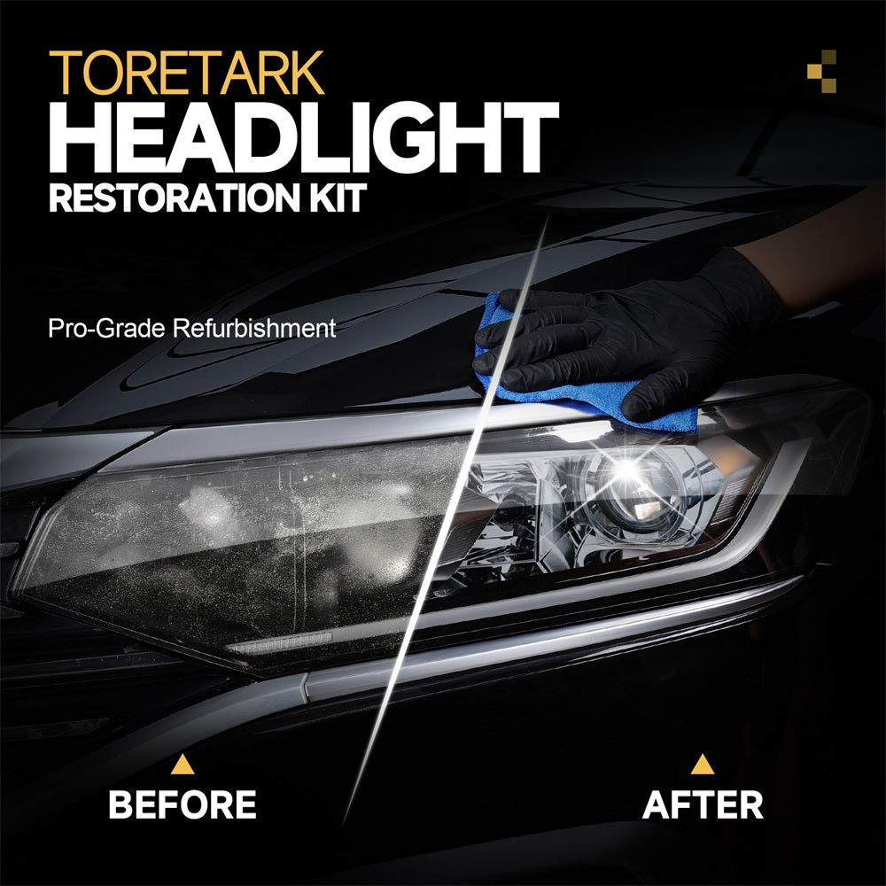 Car Restore Protect Headlight Restoration Kit
