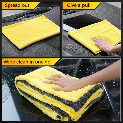 Toretark® Double-sided Microfiber Absorbent Towel