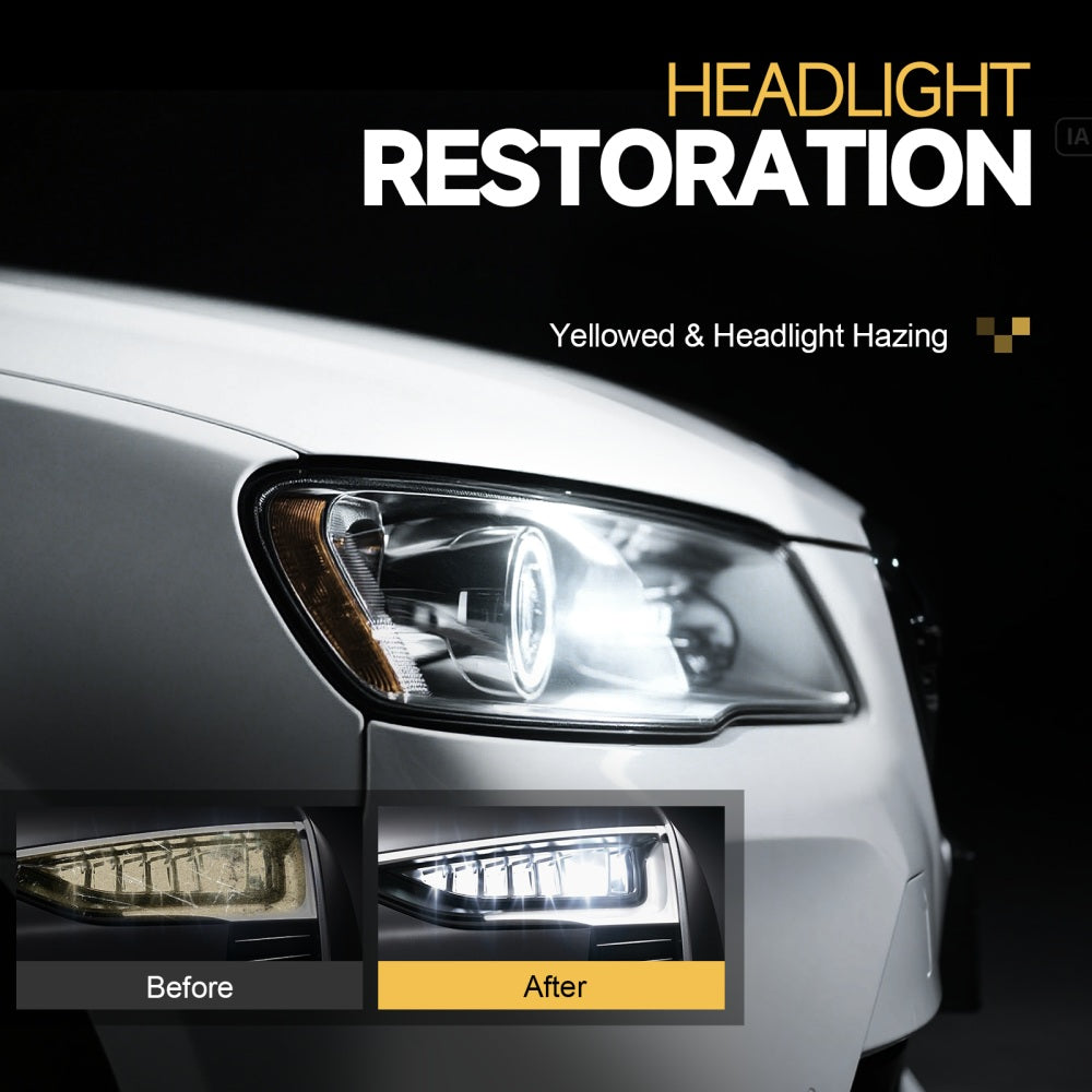 Car Restore Protect Headlight Restoration Kit