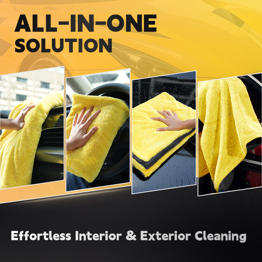 Toretark® Double-sided Microfiber Absorbent Towel