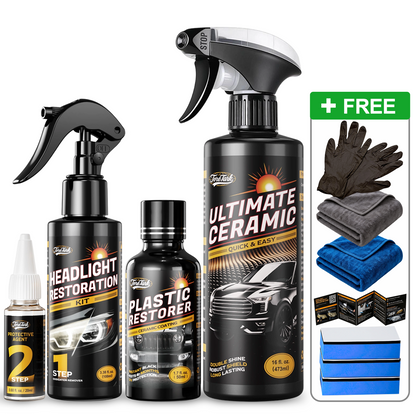 Car Restore Protect Headlight Restoration Kit